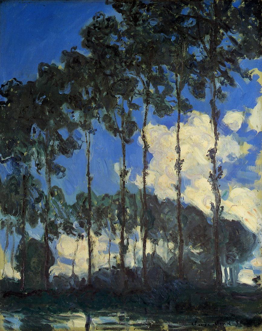 Poplars on the Banks of the Epte 1891